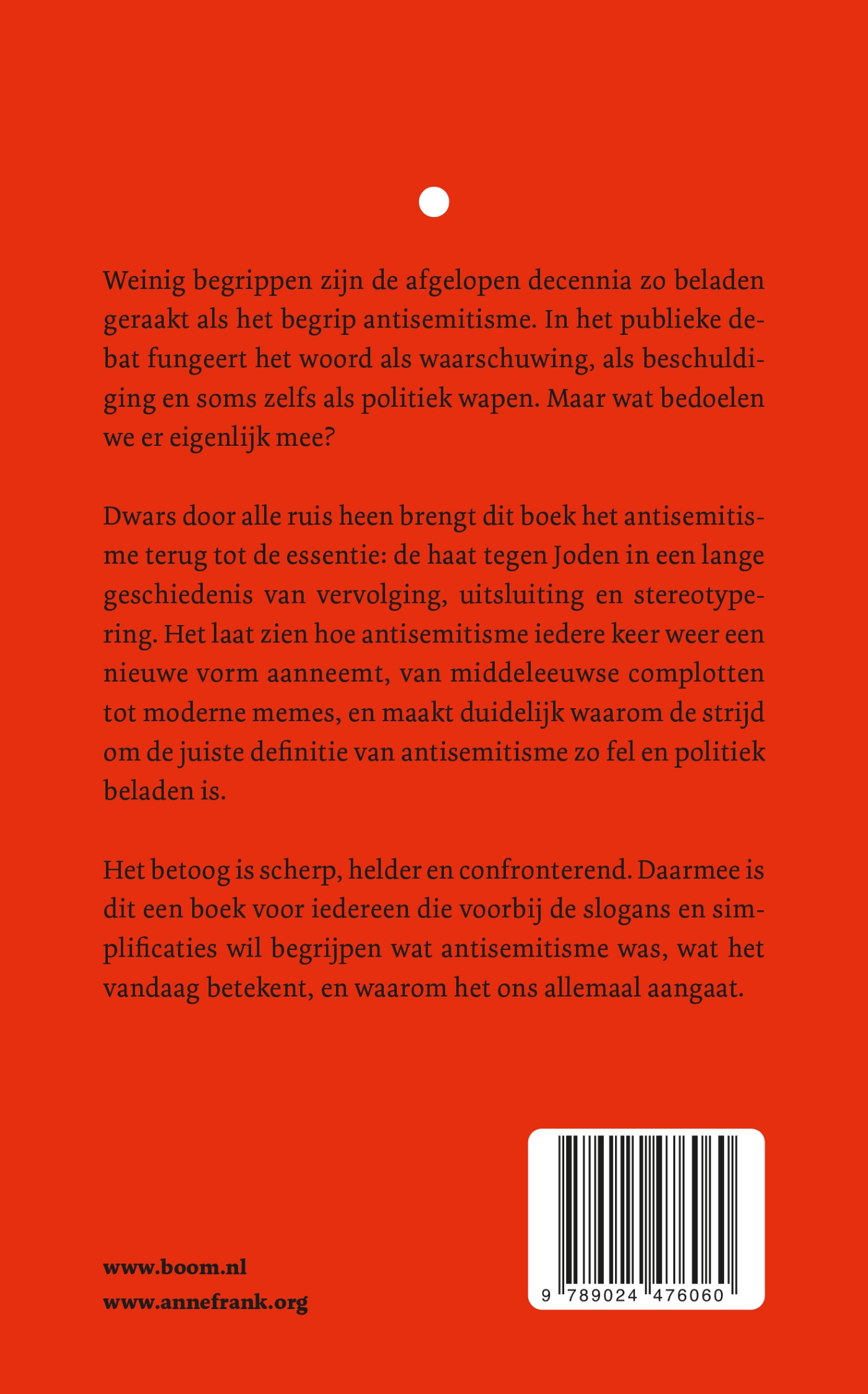 Achterkant van Antisemitisme