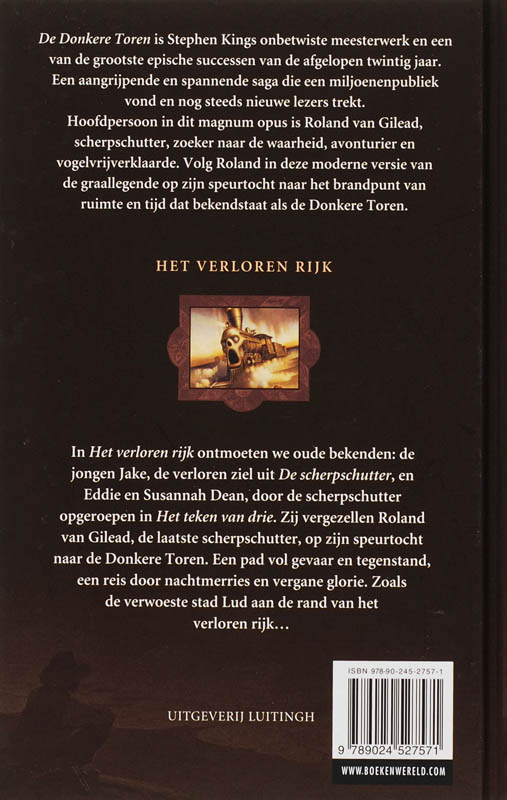 Achterkant van Het verloren rijk