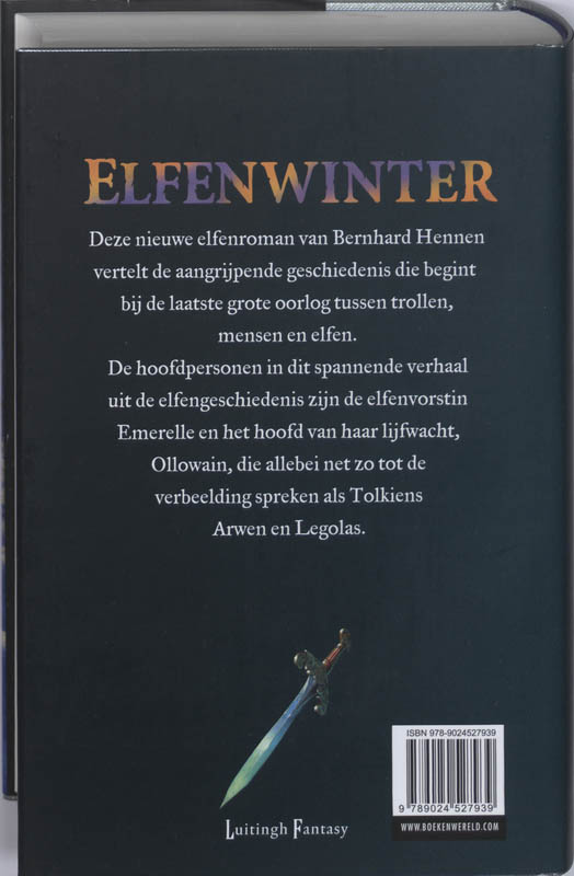 Achterkant van Elfenwinter