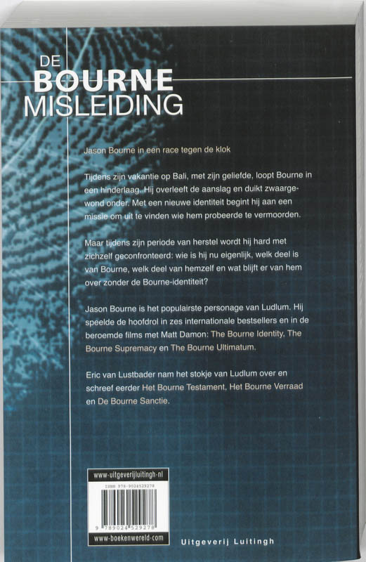 Achterkant van De Bourne misleiding
