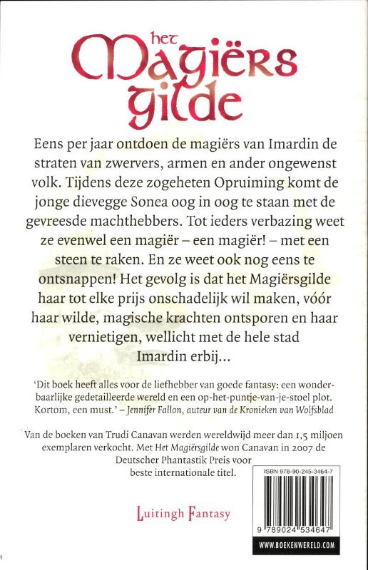 Achterkant van Het Magiersgilde