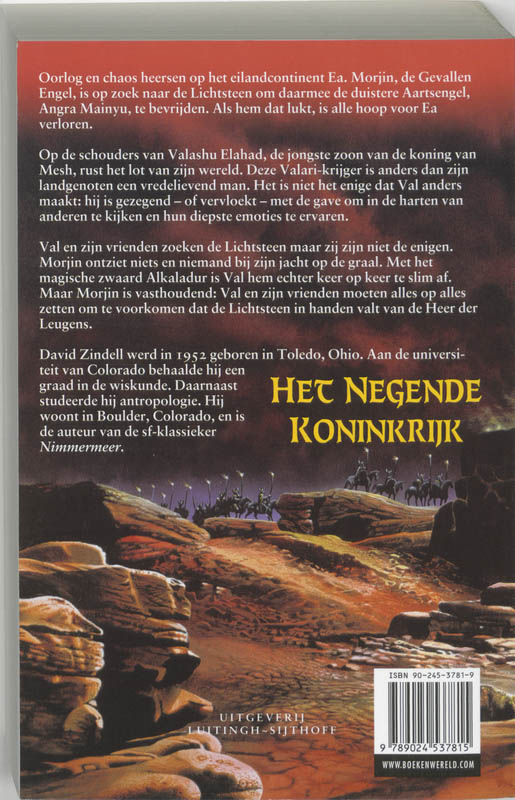 Achterkant van Het Negende Koninkrijk