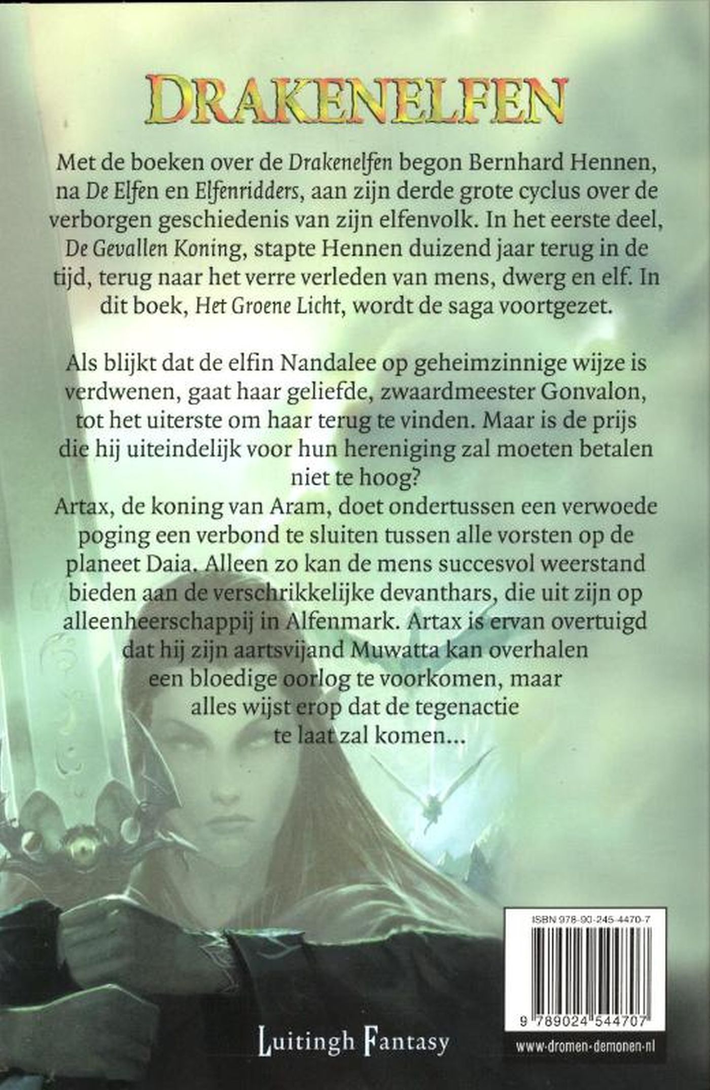 Achterkant van 2 Het groene licht