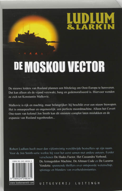 Achterkant van De Moskou vector