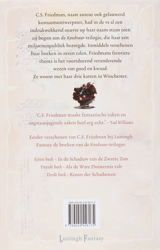 Achterkant van Het zielenvuur