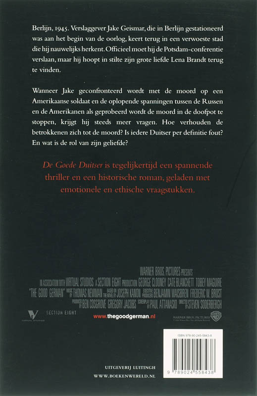 Achterkant van filmeditie