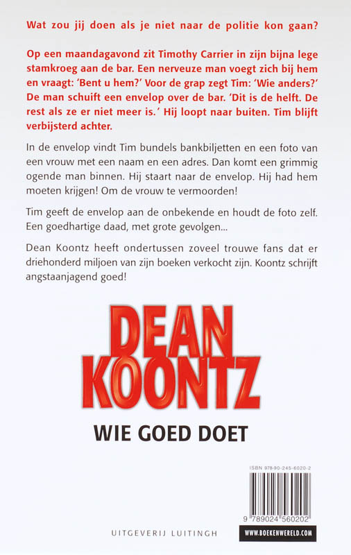 Achterkant van Wie goed doet