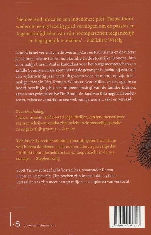 Achterkant van Identiek