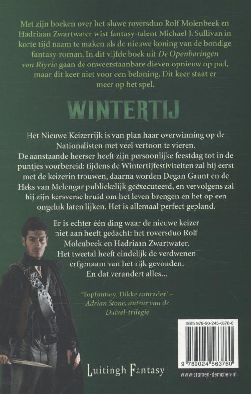 Achterkant van 5 Wintertij