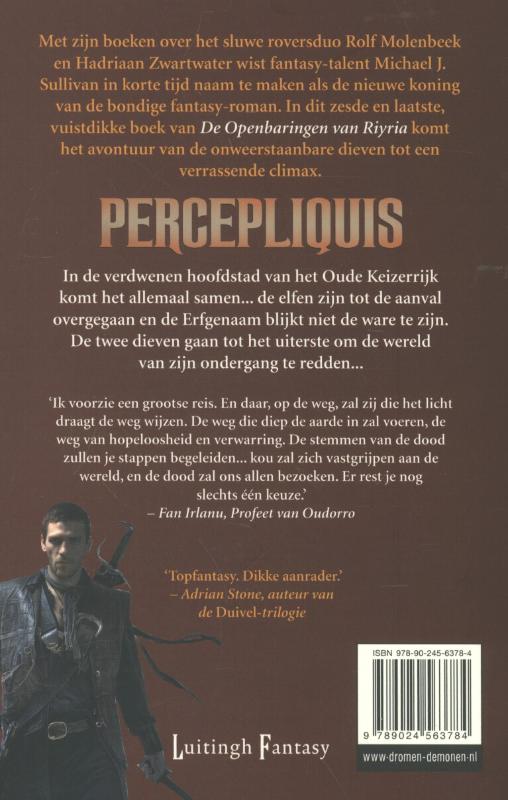 Achterkant van Percepliquis