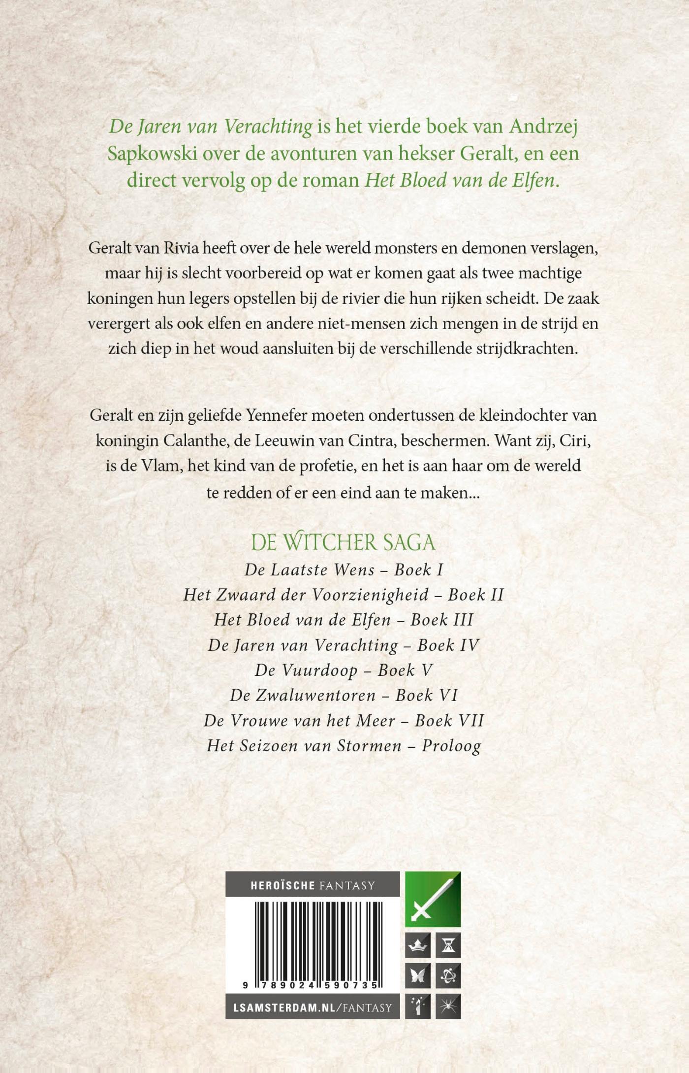Achterkant van De jaren van verachting