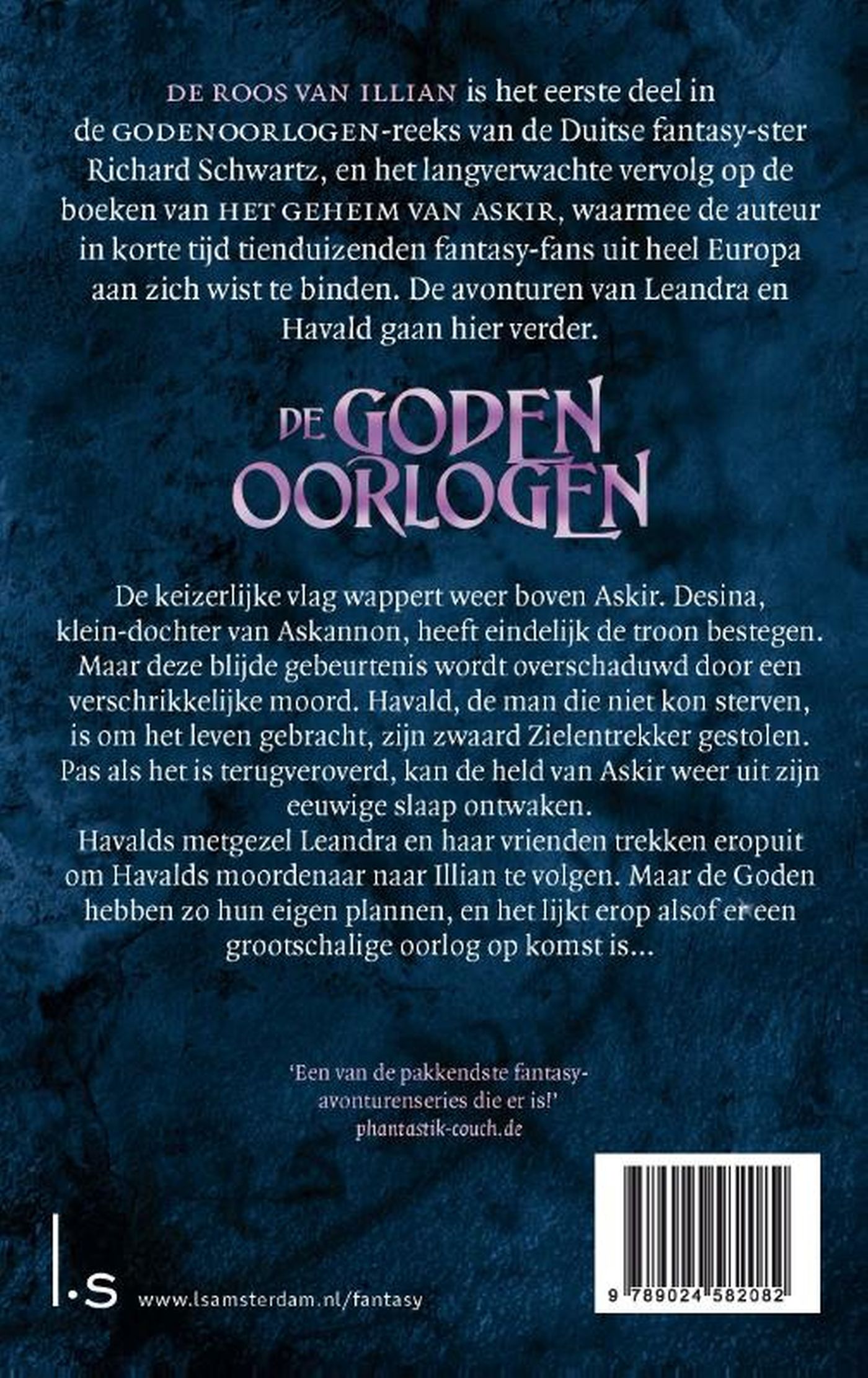 Achterkant van De Roos van Illian