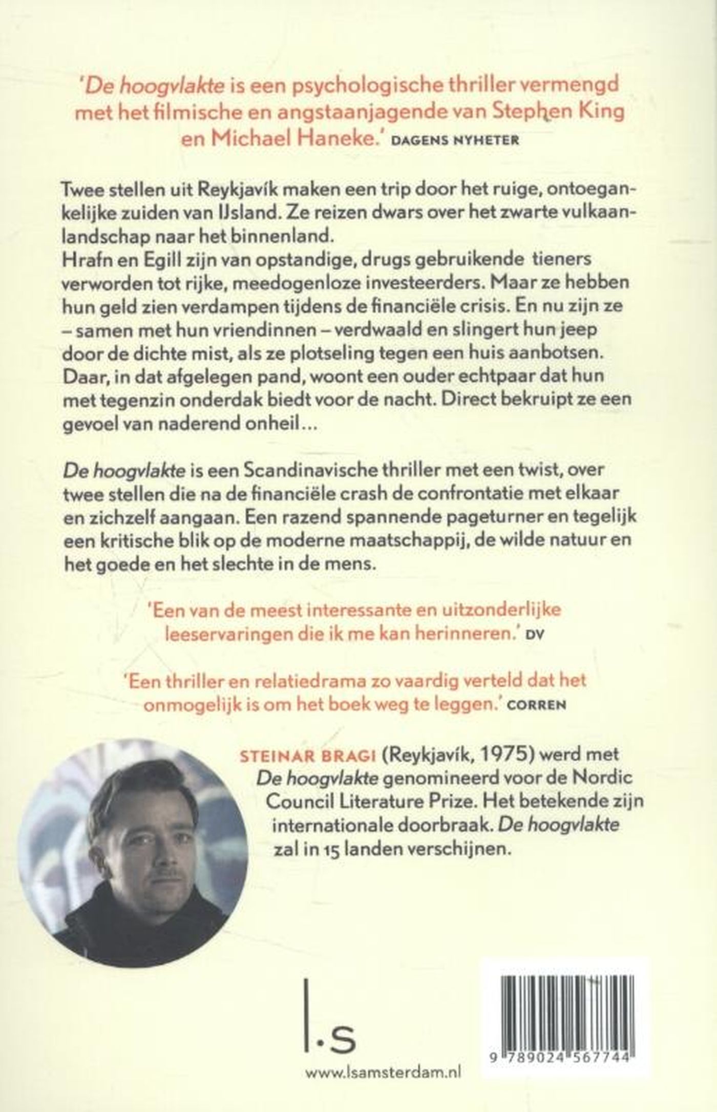 Achterkant van De Hoogvlakte