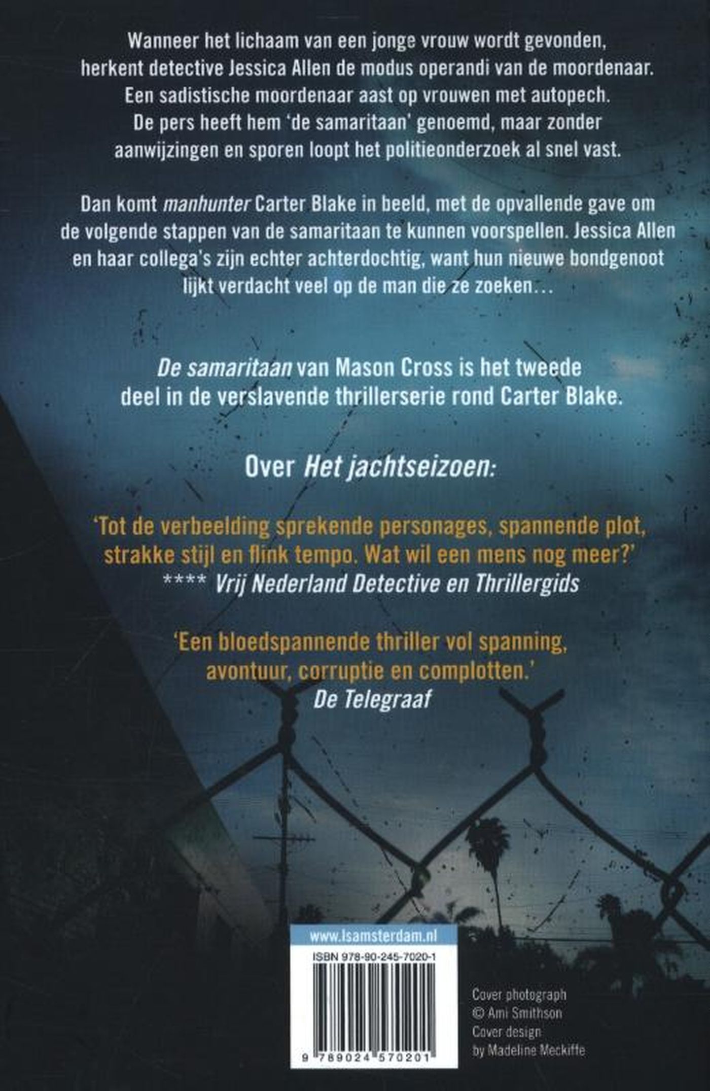 Achterkant van De samaritaan