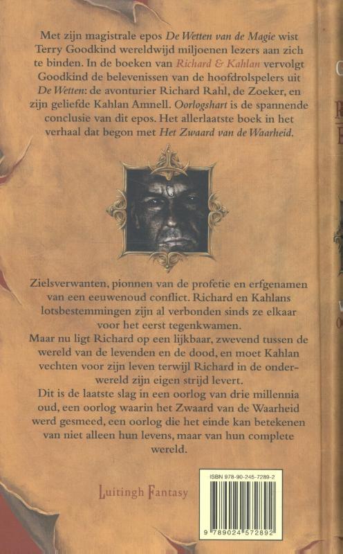 Achterkant van Oorlogshart