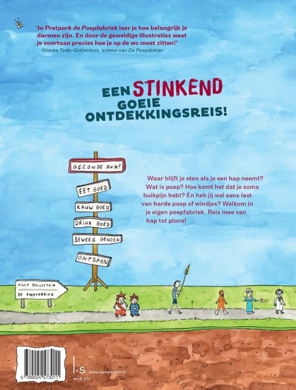 Achterkant van Pretpark de poepfabriek