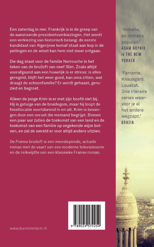 Achterkant van De Franse bruiloft