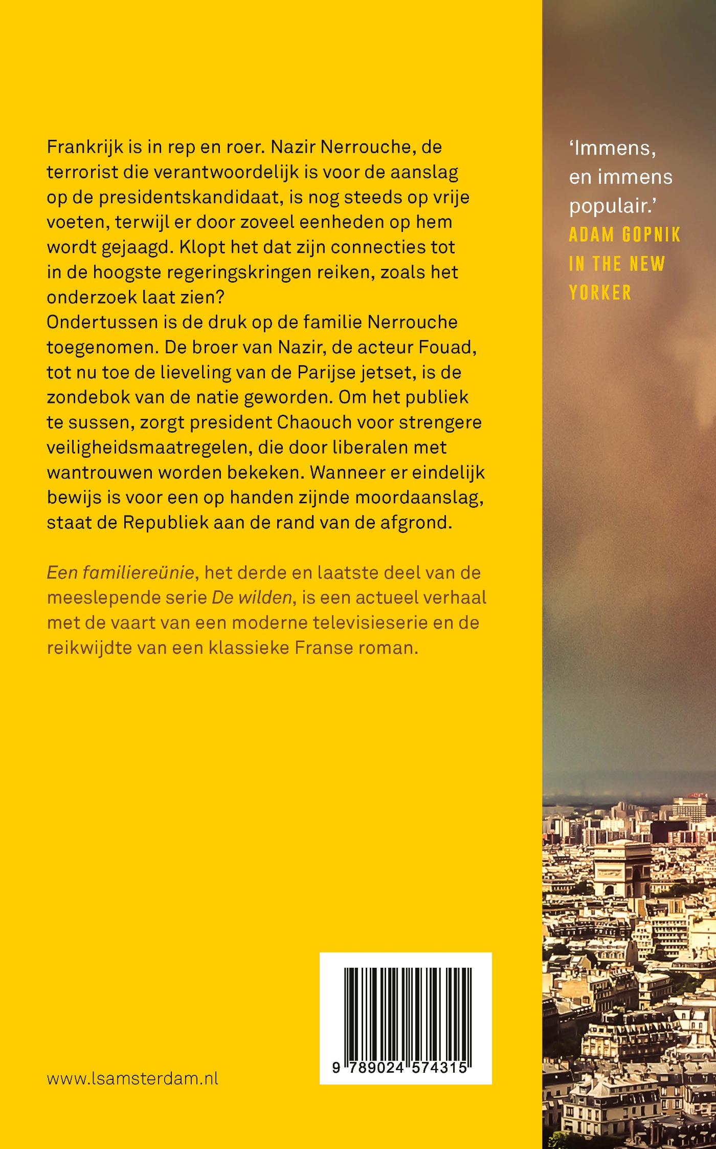 Achterkant van Een familiereunie