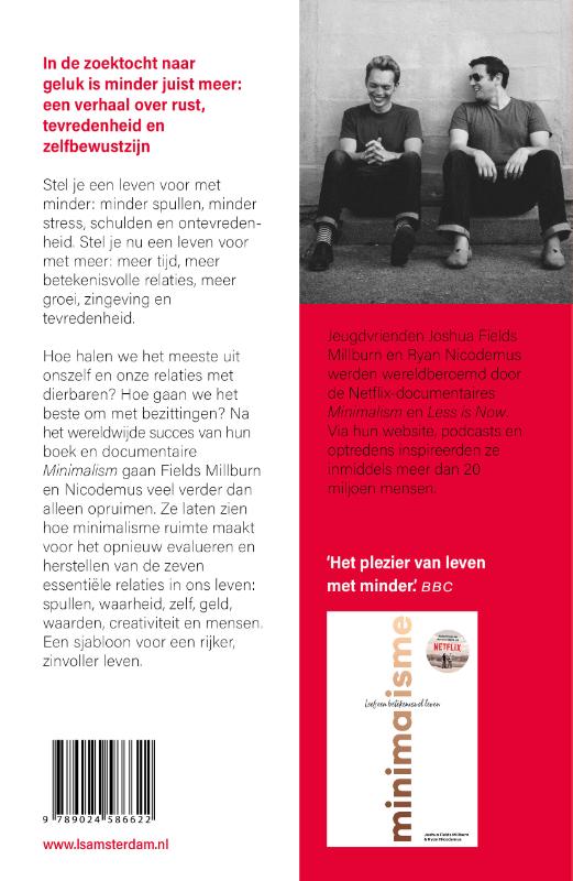 Achterkant van Love people, use things