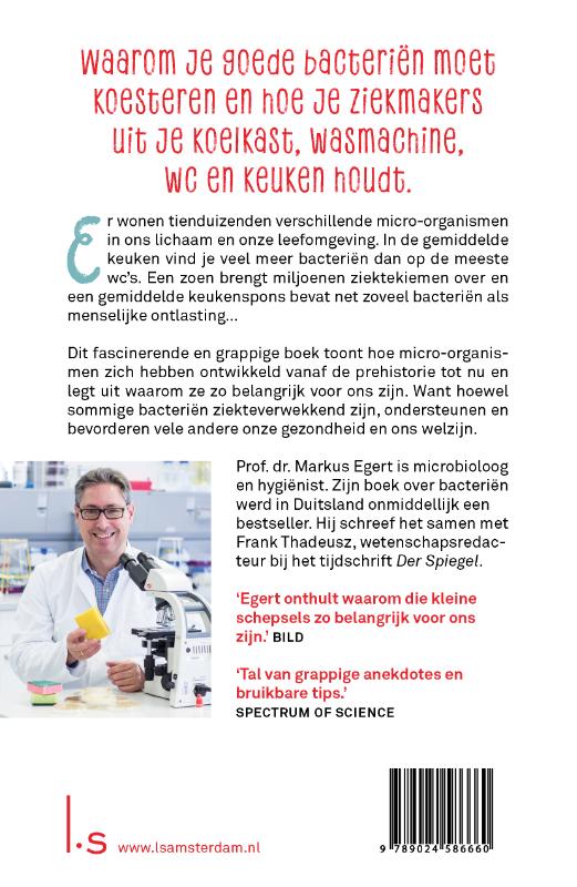 Achterkant van Het onzichtbare leven