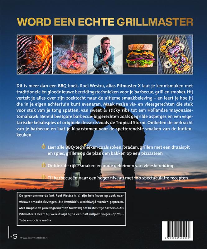 Achterkant van BBQ Magic