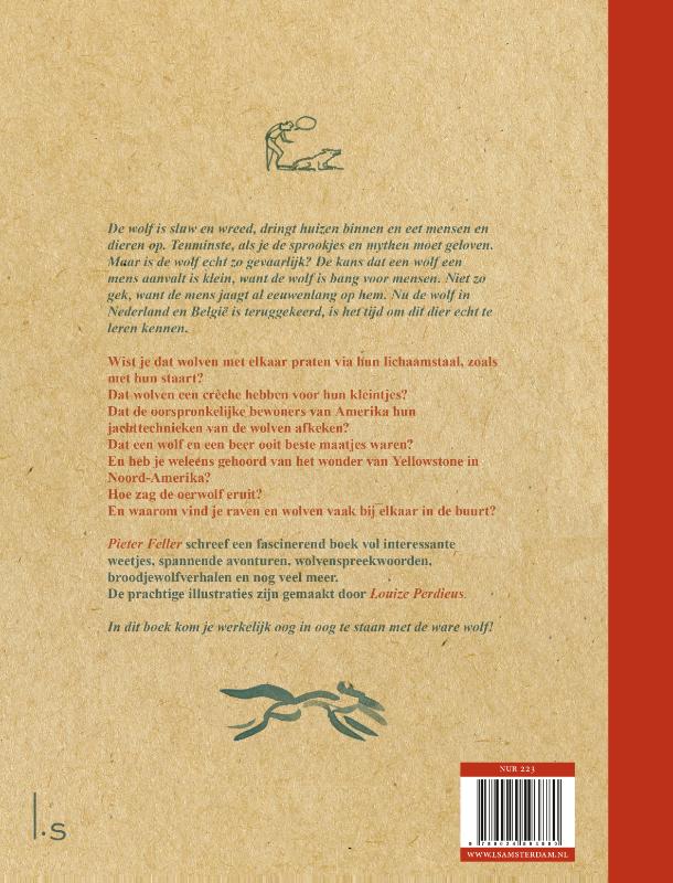 Achterkant van Het wolvenboek
