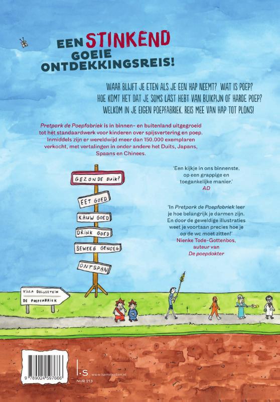 Achterkant van Pretpark de Poepfabriek