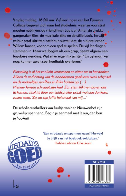 Achterkant van Try not to..