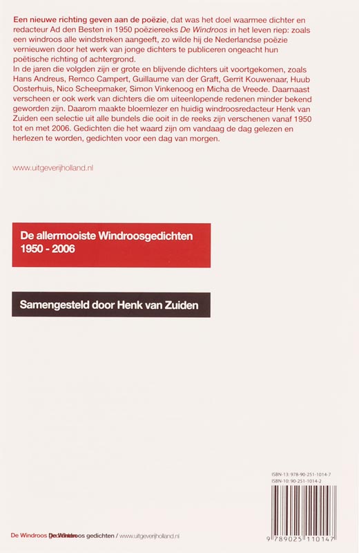 Achterkant van Voor een dag van morgen