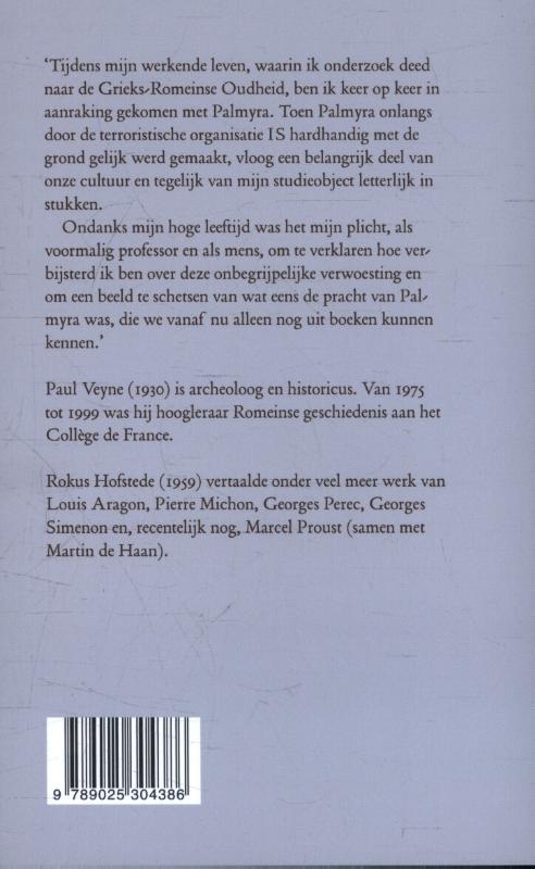Achterkant van Palmyra