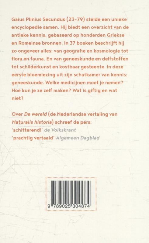 Achterkant van Geneeskunde