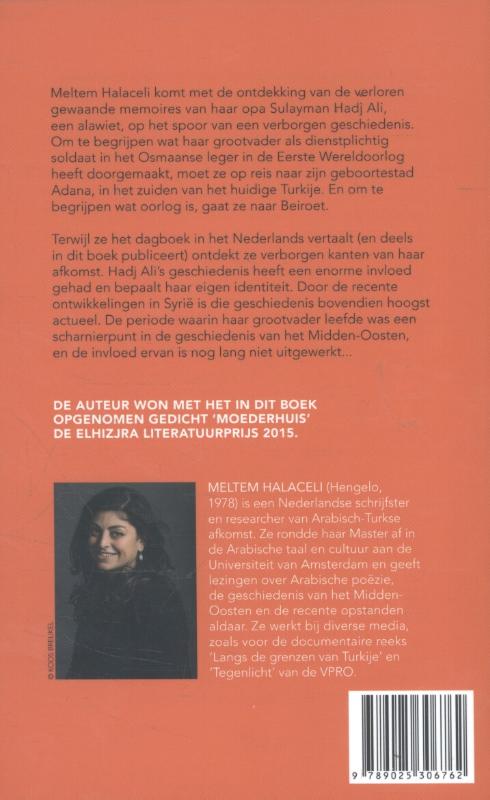 Achterkant van De vergeten geschiedenis van mijn grootvader Sulayman Hadj Ali