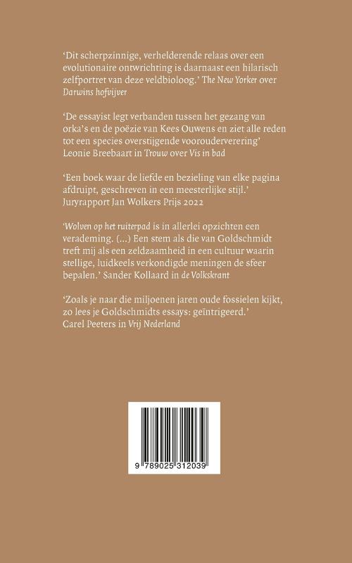 Achterkant van Wolven op het ruiterpad