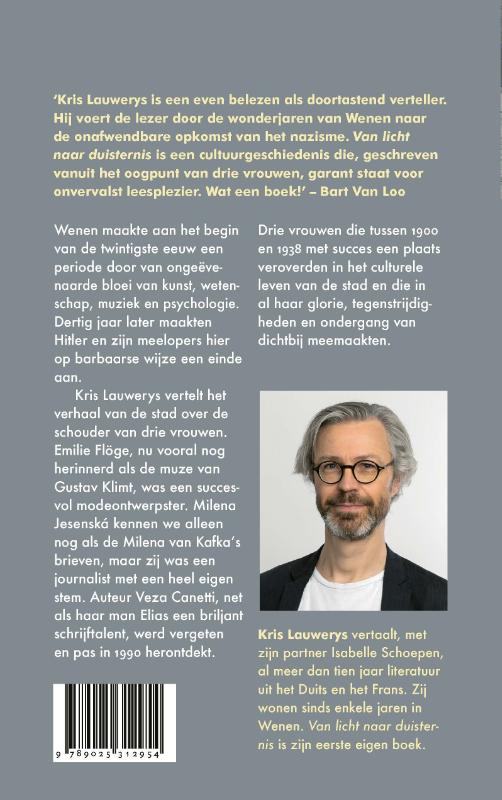 Achterkant van Van licht naar duisternis