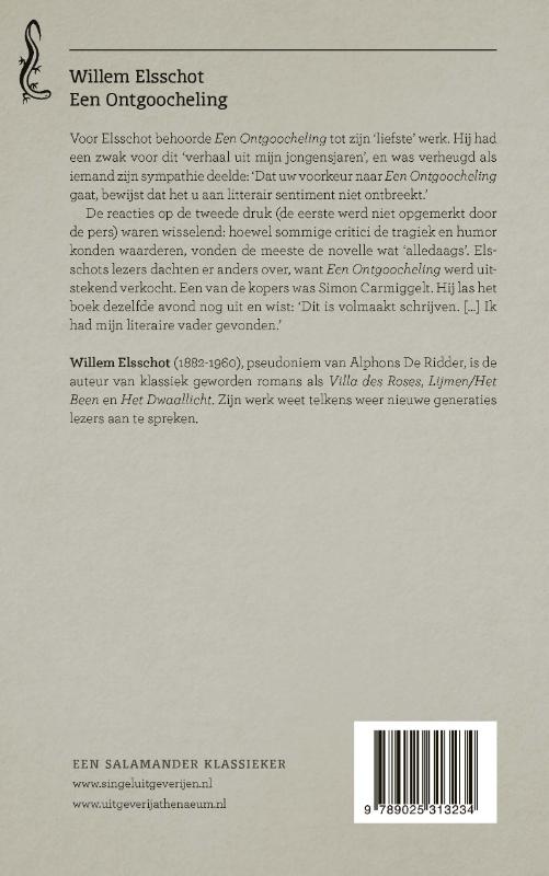 Achterkant van Een ontgoocheling