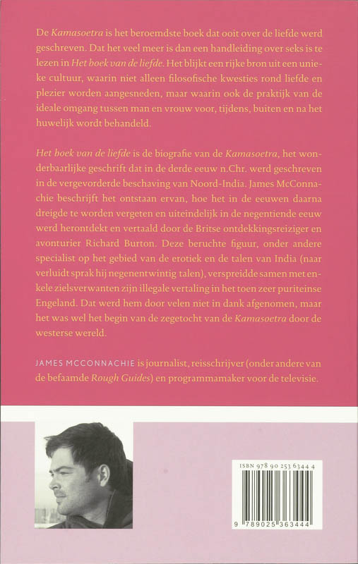 Achterkant van Het boek van de liefde