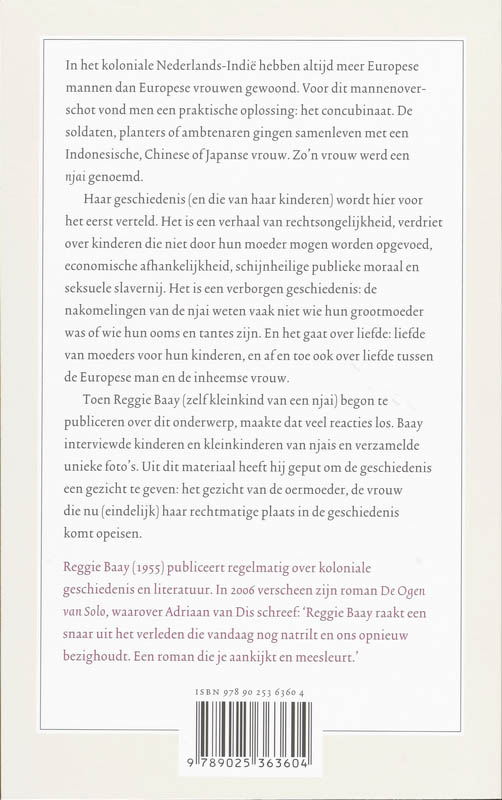 Achterkant van De njai