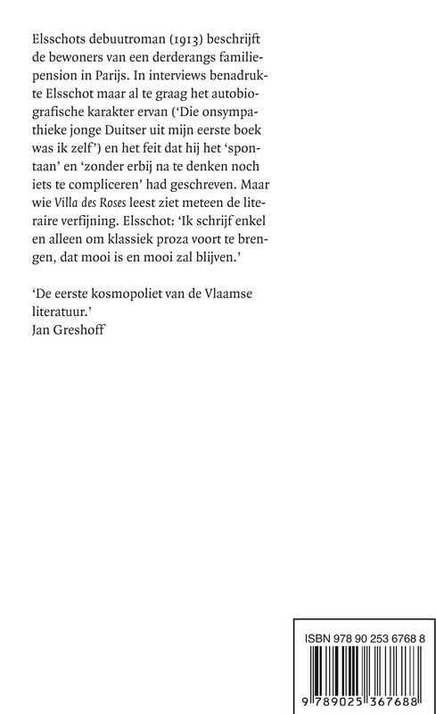 Achterkant van Villa des Roses