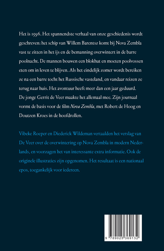 Achterkant van Nova Zembla