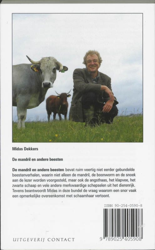 Achterkant van De mandril en andere beesten