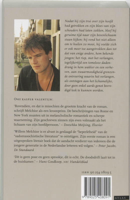 Achterkant van Kasper Valentijn