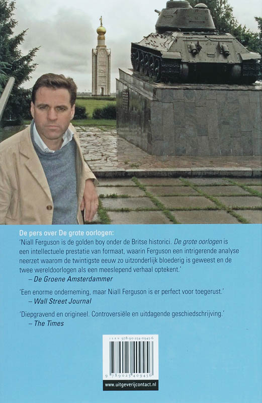 Achterkant van De grote oorlogen