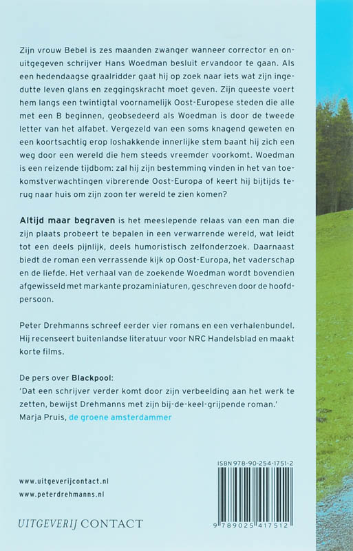 Achterkant van Altijd maar begraven