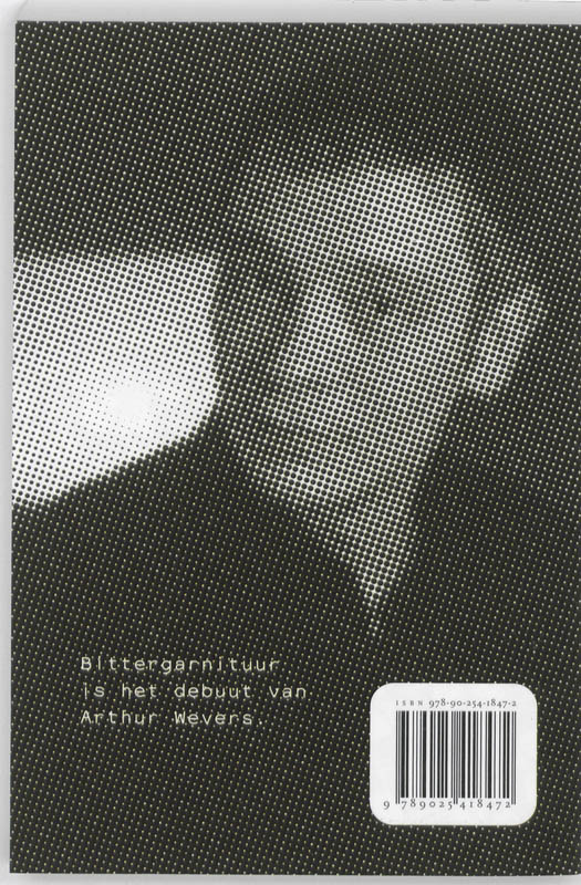 Achterkant van Bittergarnituur