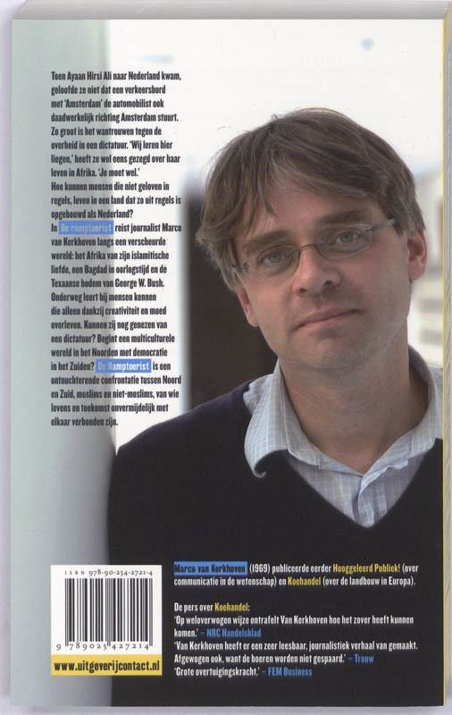 Achterkant van De ramptoerist