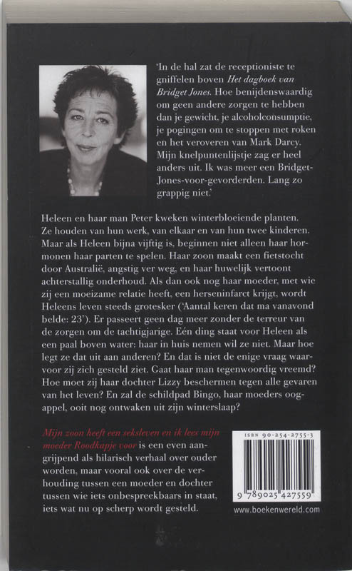 Achterkant van Mijn zoon heeft een seksleven en ik lees mijn moeder roodkapje voor
