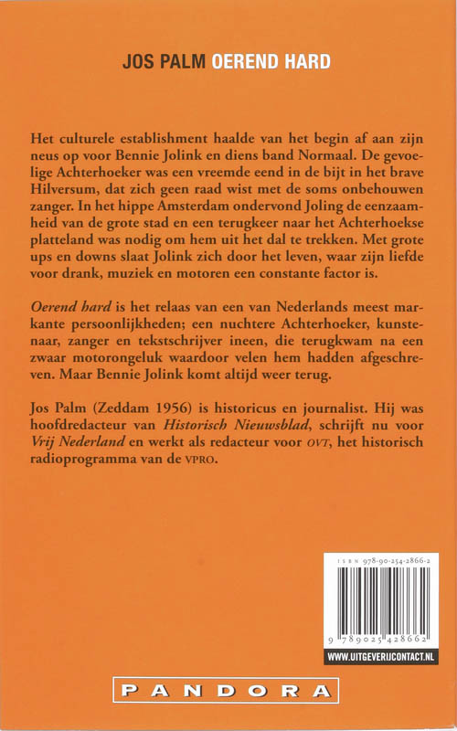 Achterkant van Oerend hard