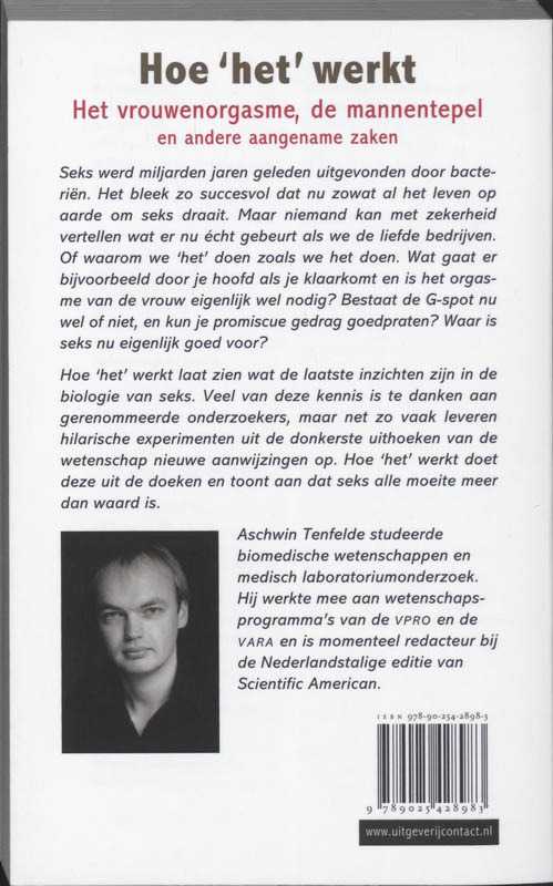 Achterkant van Hoe 'het' werkt
