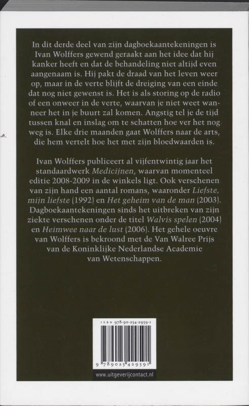 Achterkant van Onweer in de verte