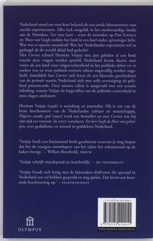 Achterkant van Correct